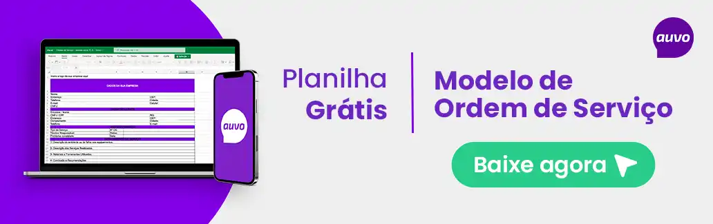 modelo de ordem de serviço para prestadores de serviço