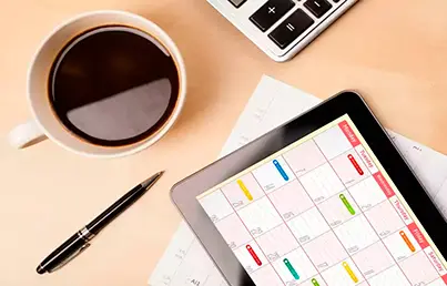 controle de agenda
