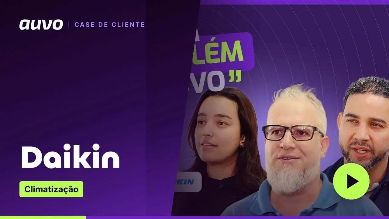Case Daikin: 6 anos de parceria na gestão de 70 técnicos e 50 administrativos — vídeo