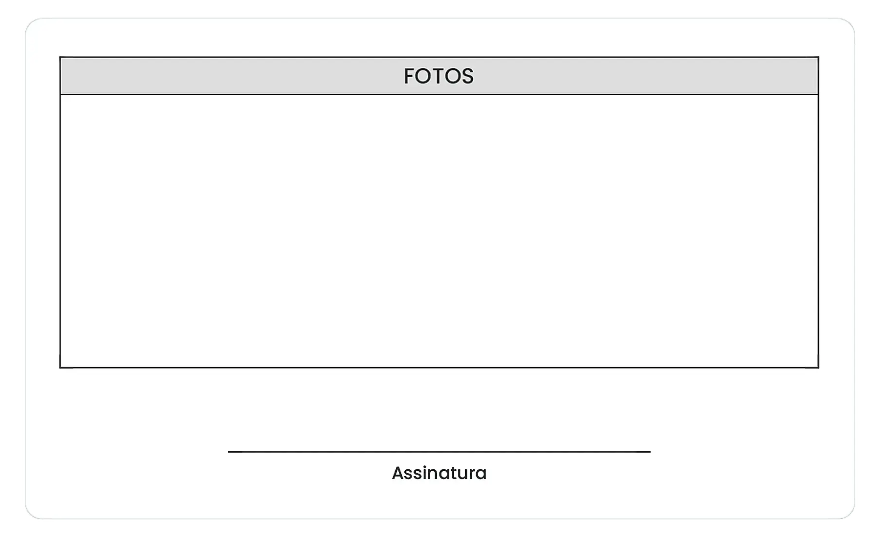 Animação do Auvo Service: relatório da visita com as fotos tiradas pelo técnico e a assinatura do cliente