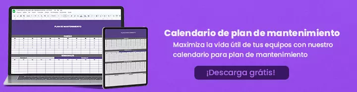 plan de mantenimiento modelo