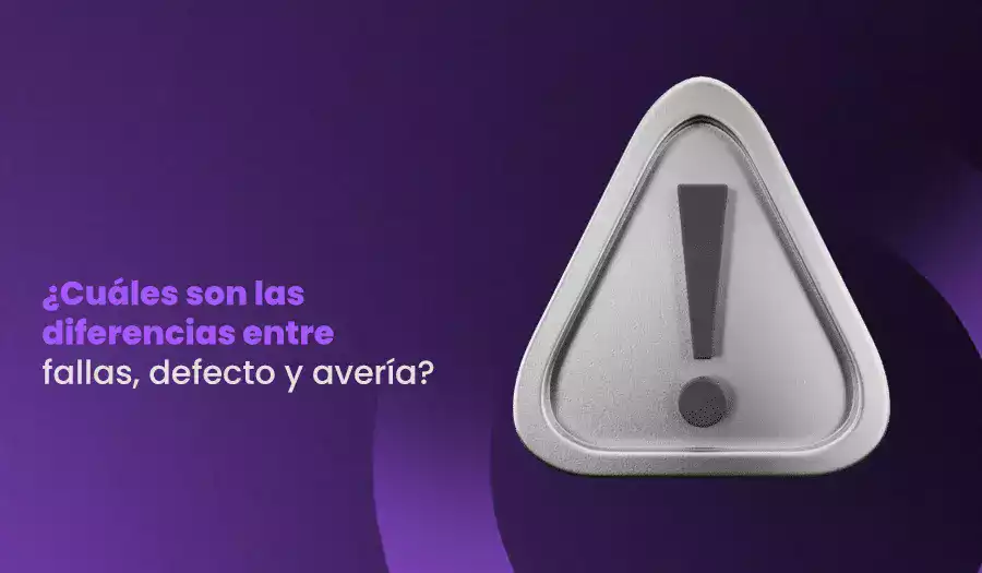 diferencia fallas, defectos y averias