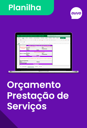 ORÇAMENTO PRESTAÇÃO DE SERVIÇOS