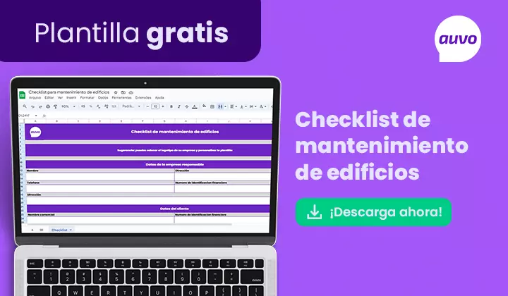 checklist de mantenimientos de edificios