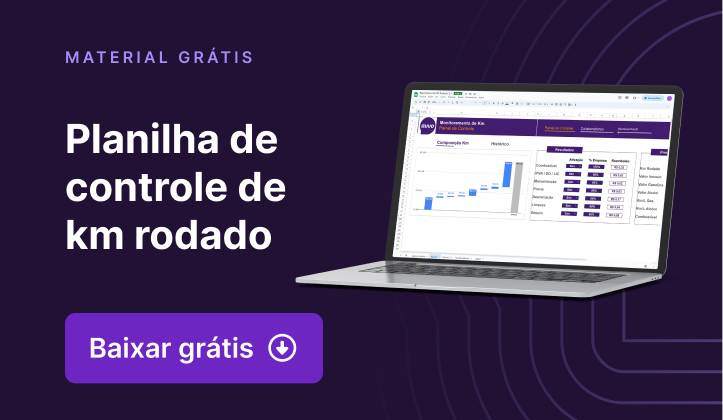 planilha de controle de km rodado