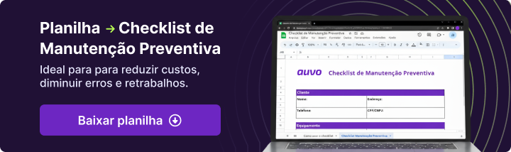 checklist manutencao preventiva auvo