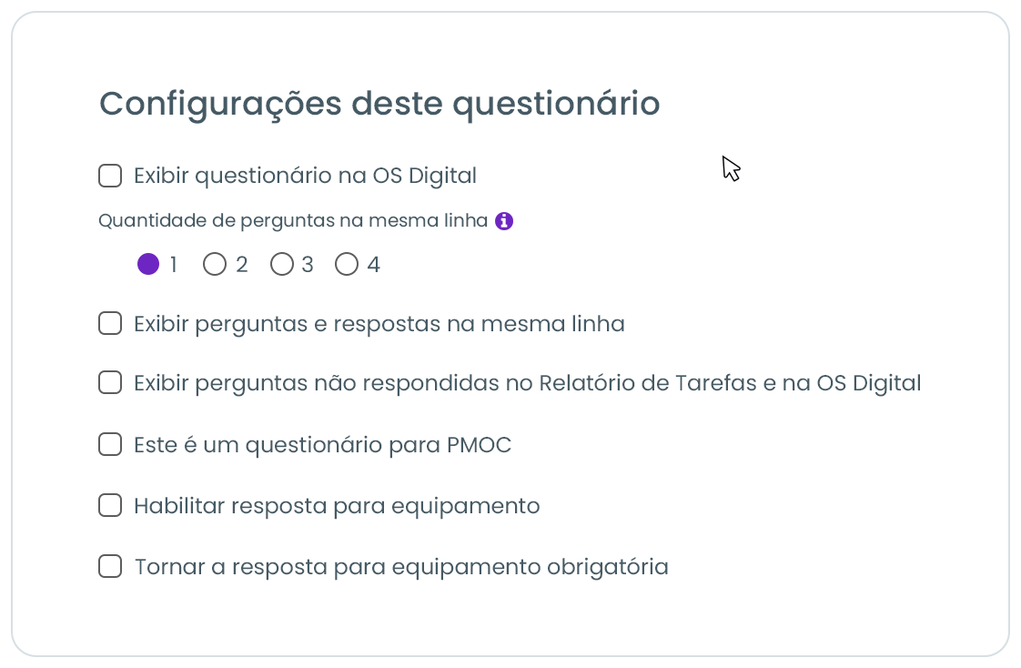 Questionário